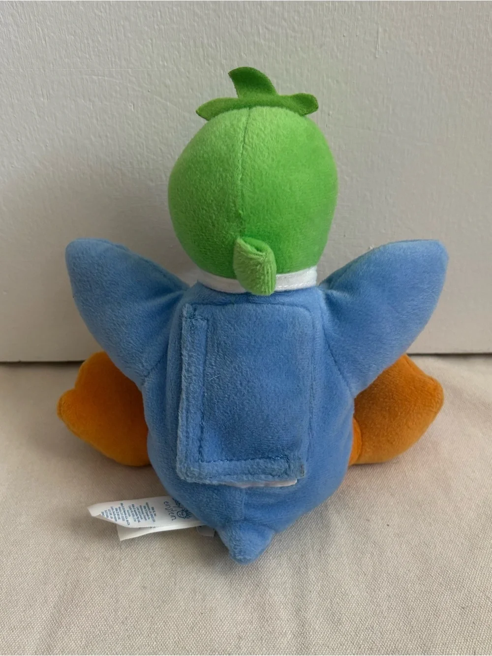 Baby Einstein Musical Duck Plush Baby Toy Blue/Green/Orange WORKS